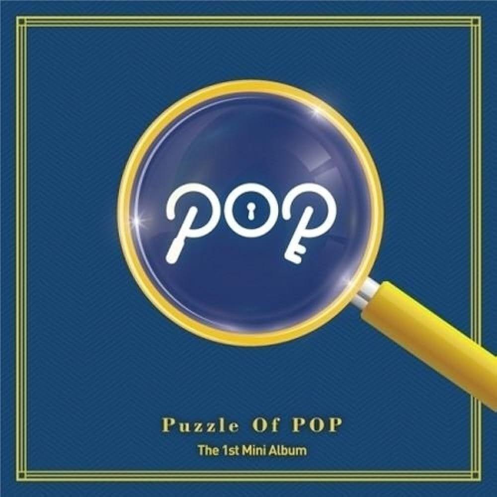 Portada de Sencillo/EP "Puzzle Of POP", de P.O.P (K-Pop)