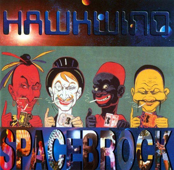 Capa do álbum "Spacebrock", de Hawkwind