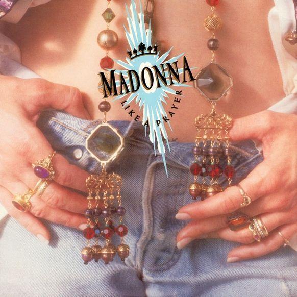 Album cover of "Like a Prayer" by Madonna