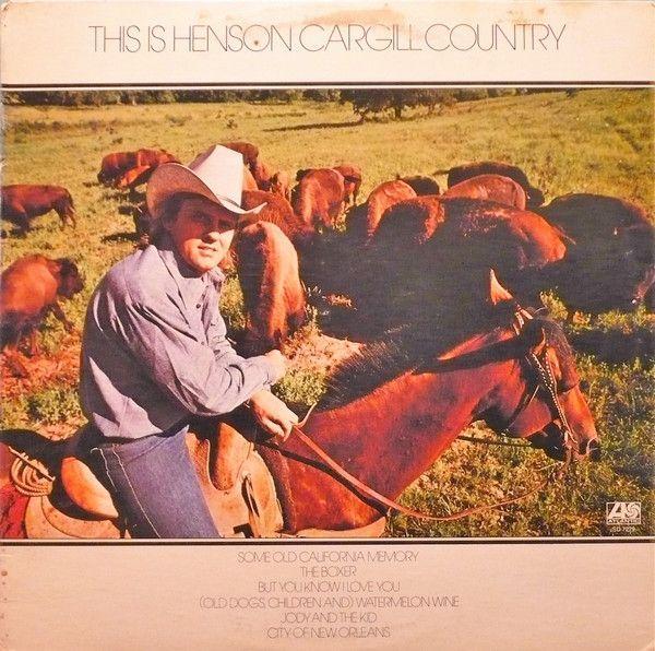 Capa do Álbum "This Is Henson Cargill Country", de Henson Cargill