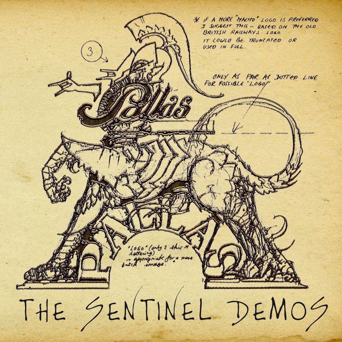 Portada de Álbum "The Sentinel Demos", de Pallas