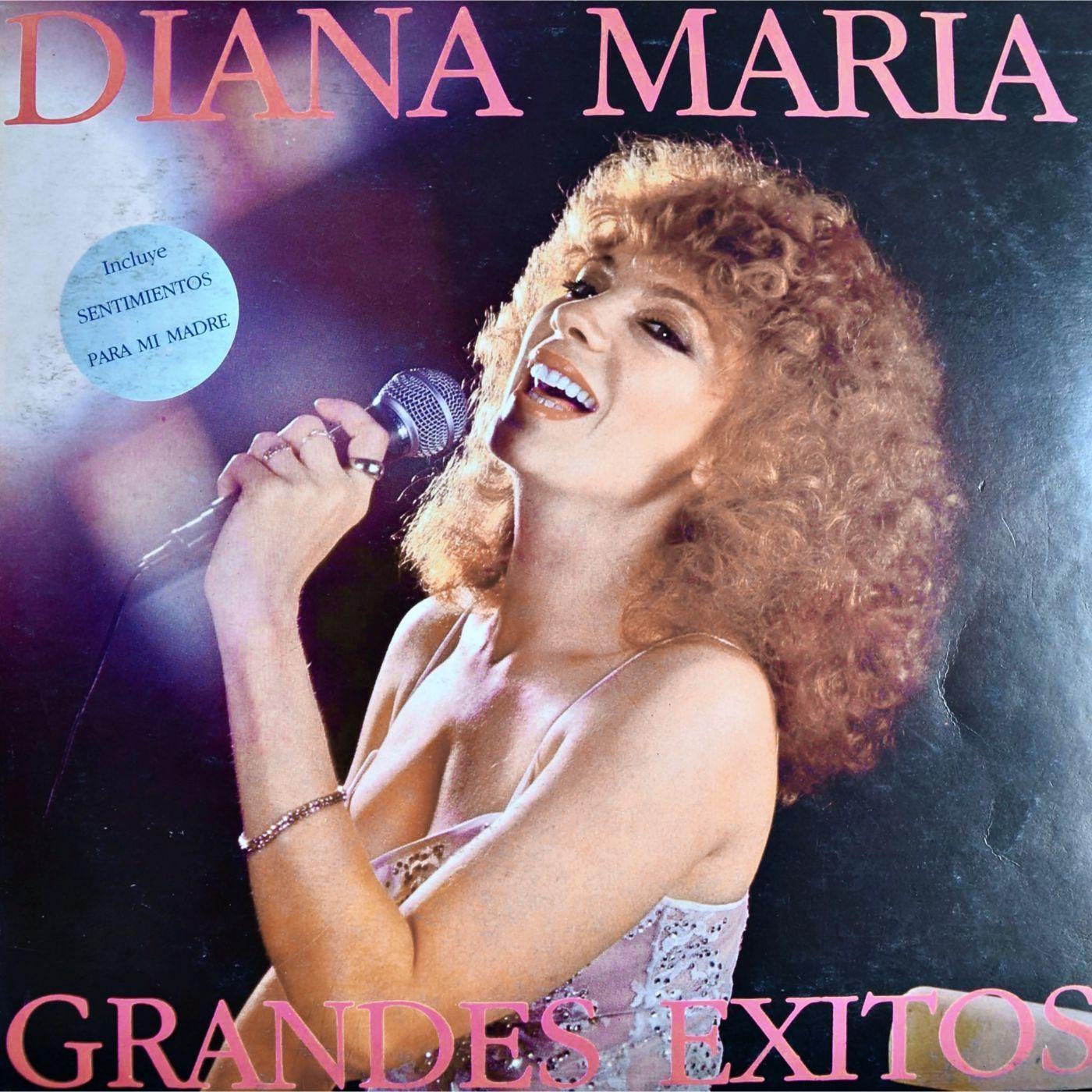 Portada de Álbum "Grandes Exitos", de Diana María
