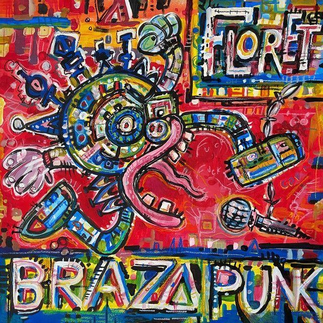 Capa do Álbum "Brazapunk", de Flor ET