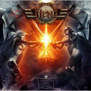 Portada de Álbum "Heresy And Creed", de Ten