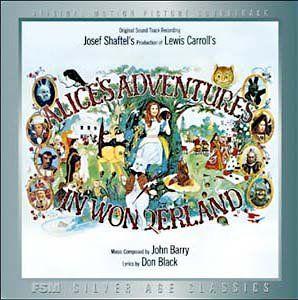Portada de Álbum "Alice's Adventures In Wonderland", de John Barry