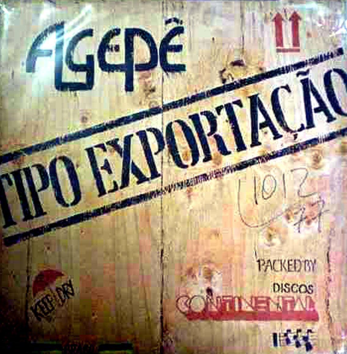 Capa do álbum "Tipo Exportação", de Agepê