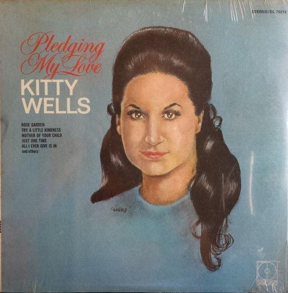 Portada del álbum "Pledging My Love", de Kitty Wells