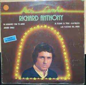 Portada de Álbum "Asi Canta", de Richard Anthony