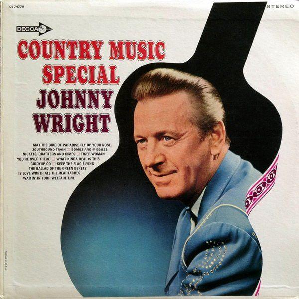 Portada de Álbum "Country Music Special", de Johnny Wright