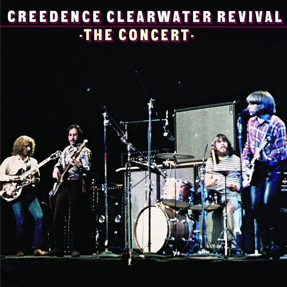 Portada de Álbum "The Concert", de Creedence Clearwater Revival