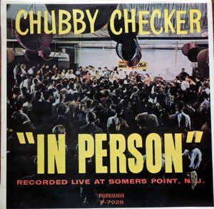 Portada de Álbum "In Person", de Chubby Checker