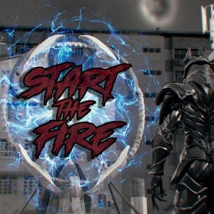 Portada de Sencillo/EP "Start The Fire", de Twelve Foot Ninja