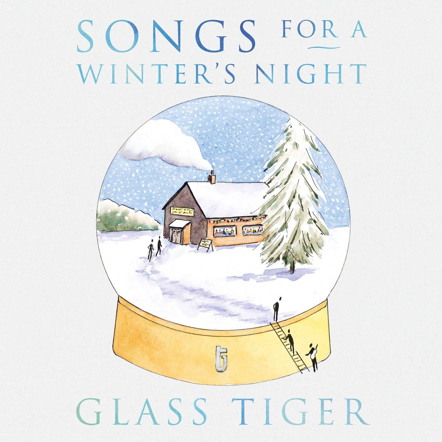 Portada de Álbum "Songs For a Winter's Night", de Glass Tiger
