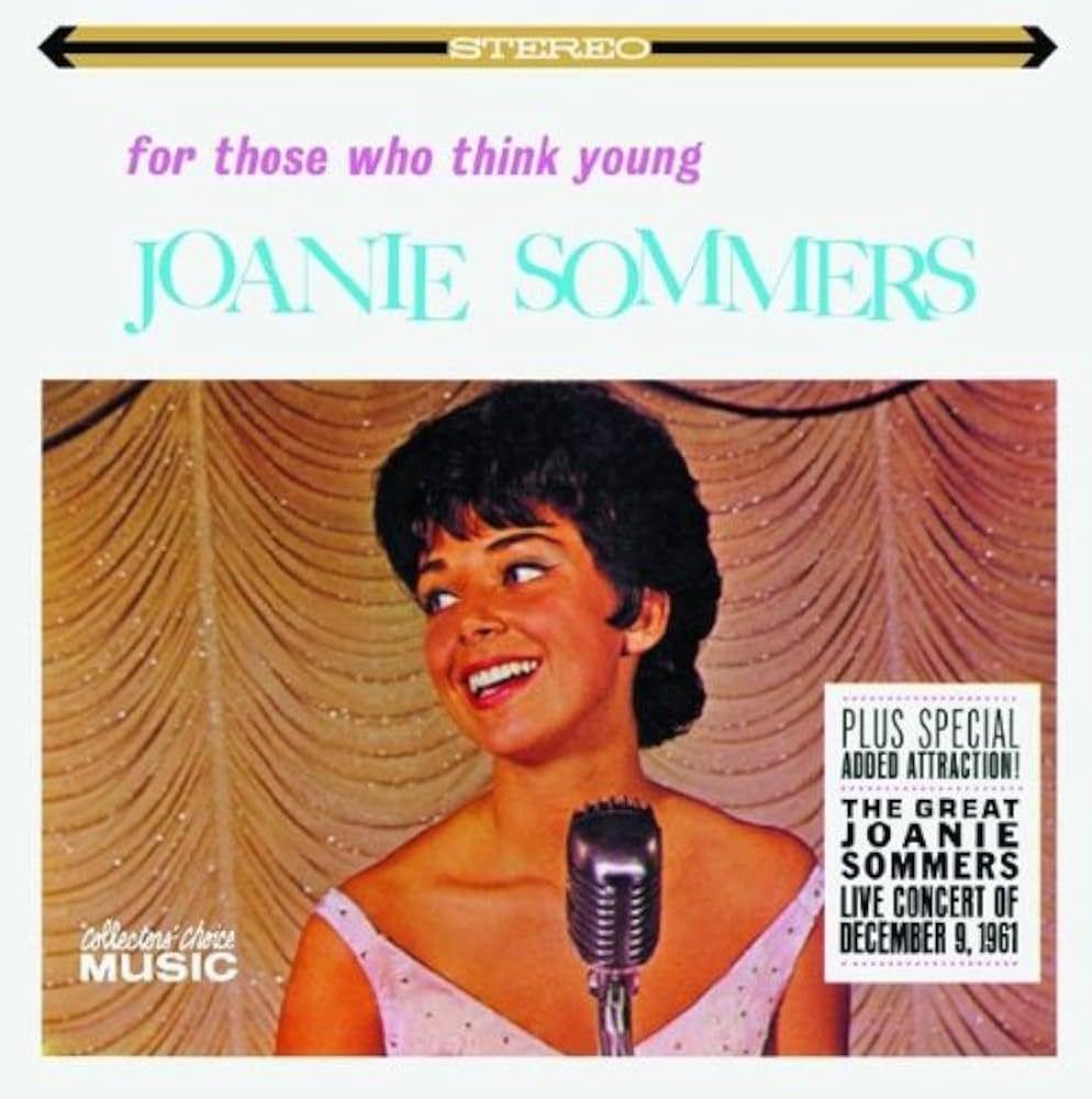 Portada de Álbum "For Those Who Think Young", de Joanie Sommers