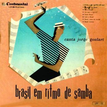 Album cover of "Brasil Em Ritmo de Samba" by Jorge Goulart