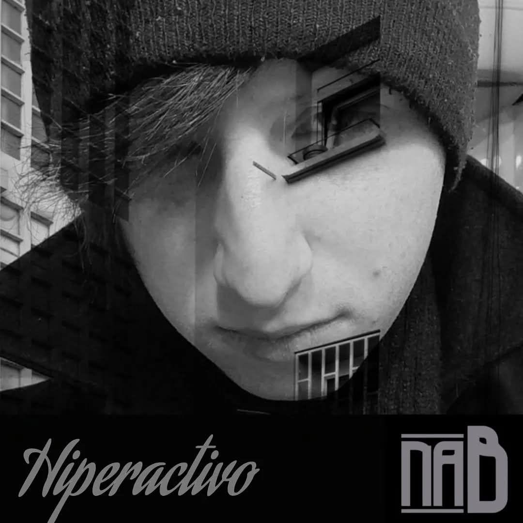 Portada de Sencillo/EP "Hiperactivo", de La Nica