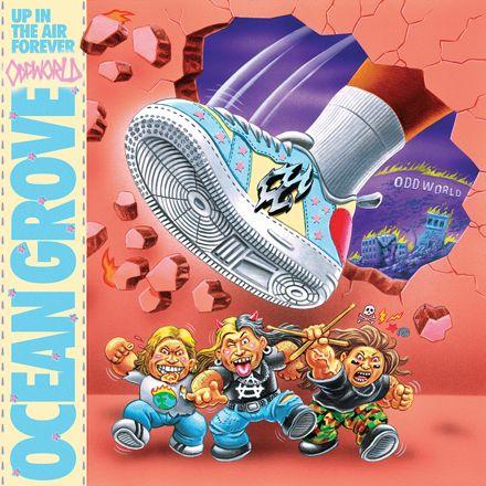 Capa do Álbum "Up In The Air Forever", de Ocean Grove