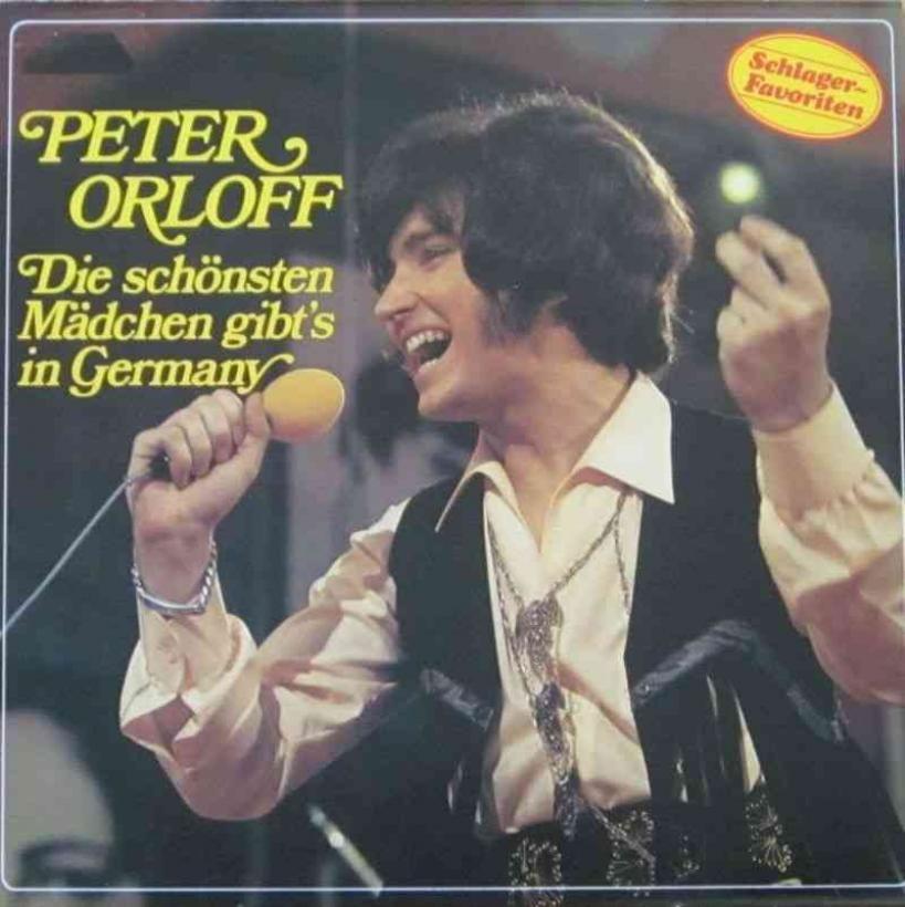 Portada de Álbum "Die Schönsten Mädchen Gibt's In Germany", de Peter Orloff
