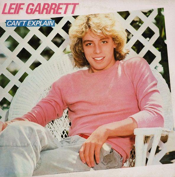 Portada de Álbum "Can't Explain", de Leif Garrett