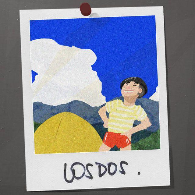 Capa do álbum "Los Dos", de Las Pelotas