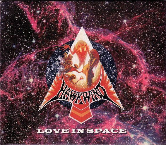 Capa do álbum "Love In Space", de Hawkwind