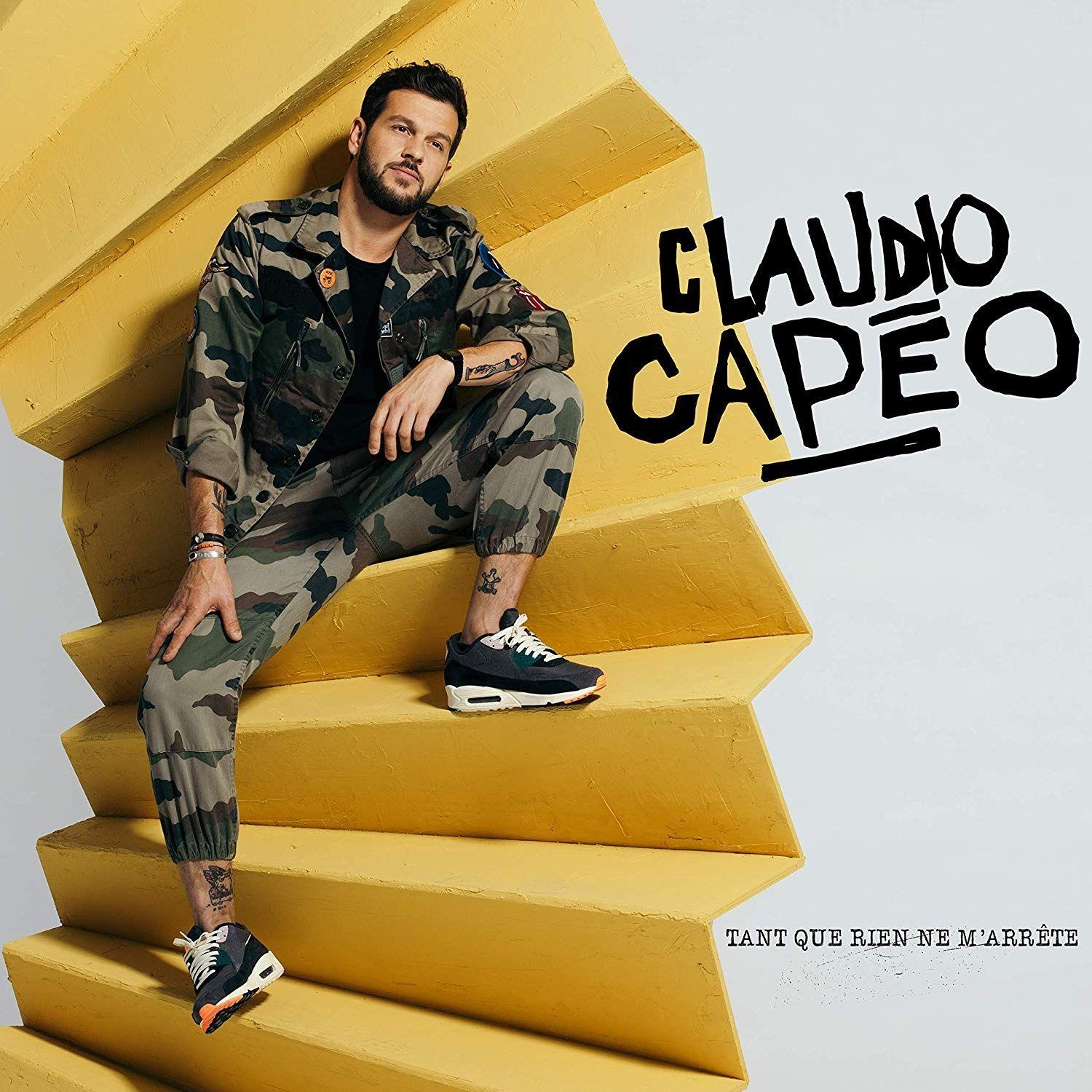 Portada de Álbum "Tant Que Rien Ne M'arrête", de Claudio Capéo