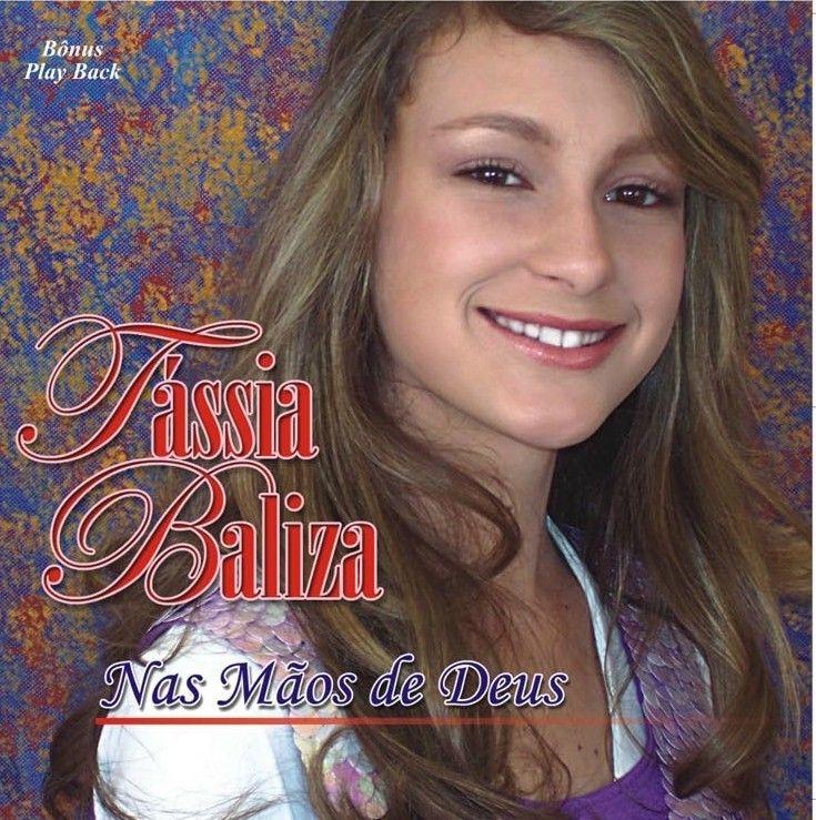 Capa do Álbum "Nas Maos De Deus", de Tássia Baliza