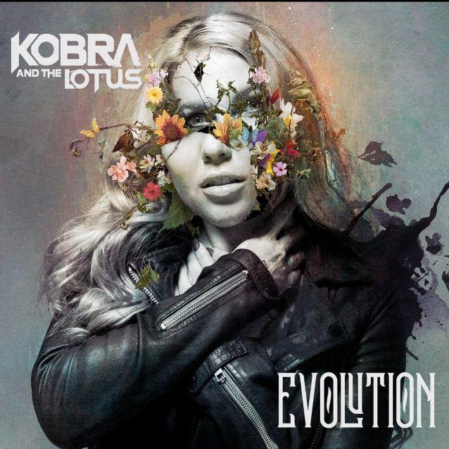 Album cover of "Evolution" by Kobra And The Lotus