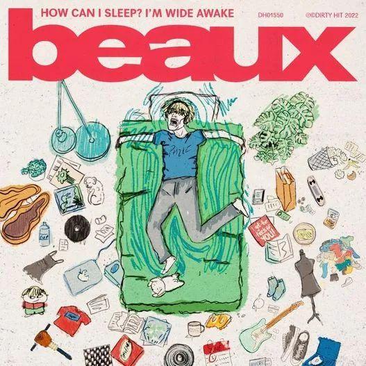 Capa do Álbum "how can i sleep? i'm wide awake", de beaux