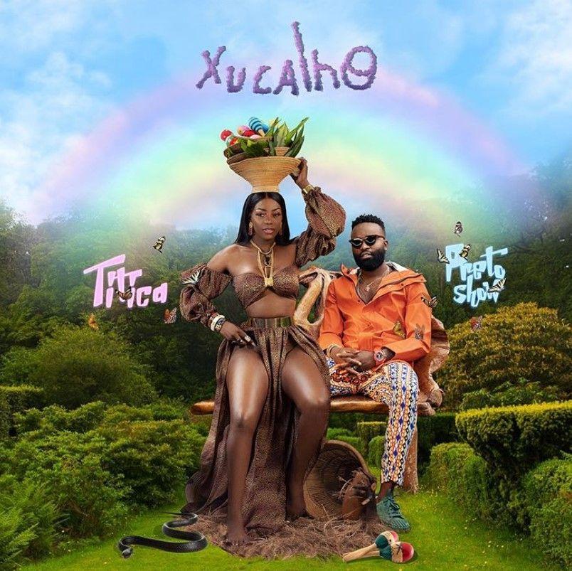 Capa do álbum "Xucalho", de Titica