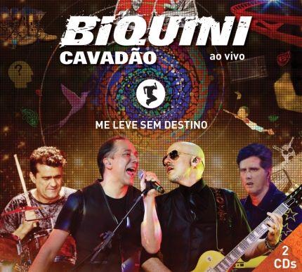 Portada de Álbum "Biquini Cavadão Ao Vivo: Me Leve Sem Destino", de Biquini Cavadão