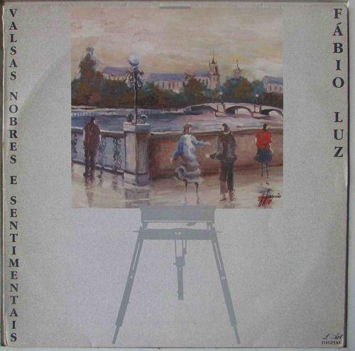 Portada de Álbum "Valsas Nobres e Sentimentais", de Fábio Luz