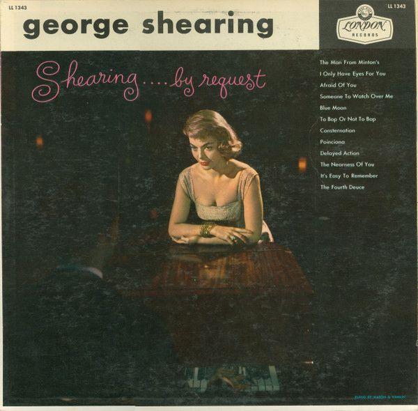 Portada del álbum "Shearing . . . . By Request", de George Shearing