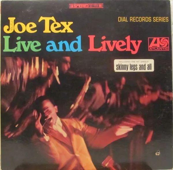 Capa do Álbum "Live And Lively", de Joe Tex