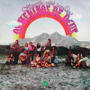 Portada de Álbum "Aperte... Não Sacuda", de Os Meninos de Deus