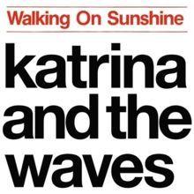 Portada de Álbum "Walking on Sunshine", de Katrina And The Waves