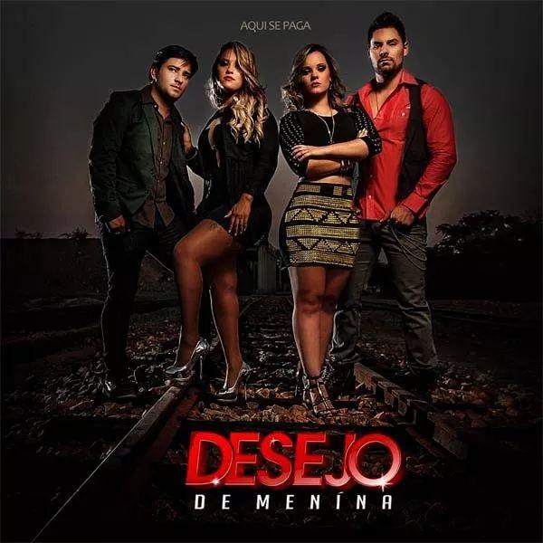 Portada de Álbum "Aqui Se Paga", de Desejo de Menina