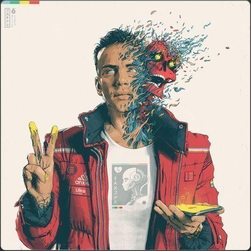 Portada de Álbum "Confessions of a Dangerous Mind", de Logic