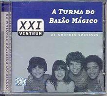 Portada de Álbum "21 Grandes Sucessos", de A Turma do Balão Mágico