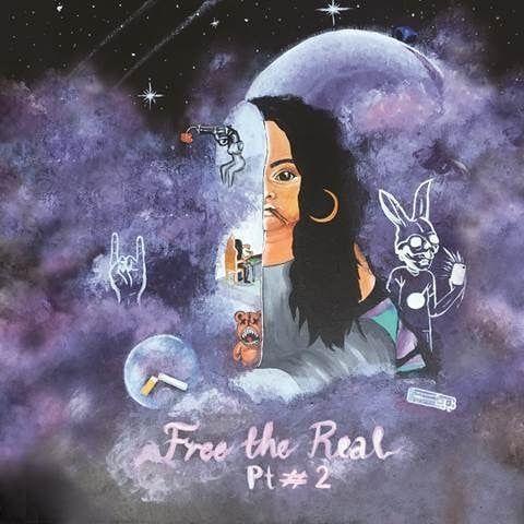 Capa do Álbum "Free The Real (Part II)", de Bibi Bourelly