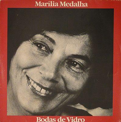 Album cover of "Bodas de Vidro" by Marilia Medalha