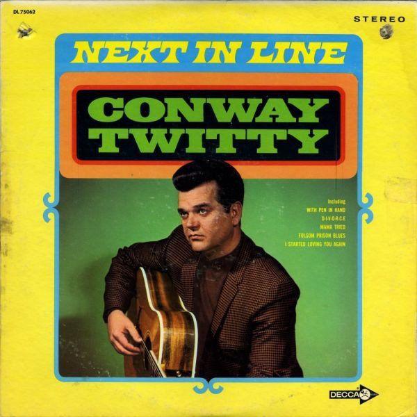 Capa do álbum "Next In Line", de Conway Twitty