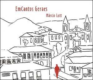 Portada de Álbum "EmCantos Geraes", de Márcio Lott