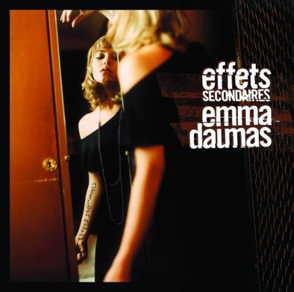 Capa do Álbum "Effets Secondaires", de Emma Daumas