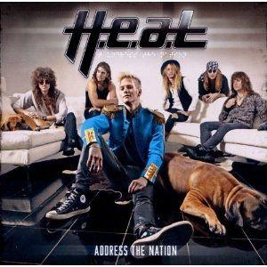 Capa do Álbum "Address The Nation", de H.E.A.T