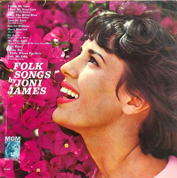 Portada de Álbum "Folk Songs By Joni James", de Joni James