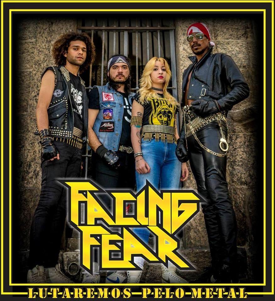 Portada de Álbum "Lutaremos Pelo Metal", de Facing Fear