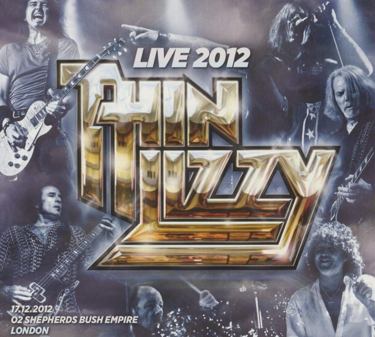 Capa do álbum "Live 2012", de Thin Lizzy