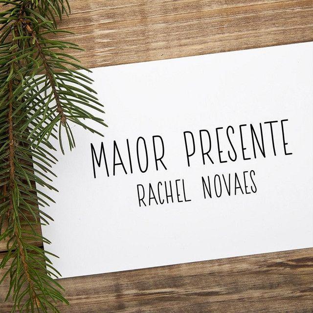 Capa do Single/EP "Maior Presente", de Rachel Novaes