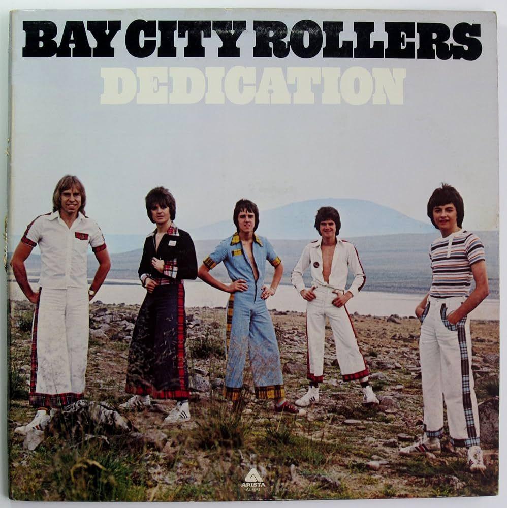 Capa do Álbum "Dedication", de Bay City Rollers